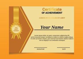 Certificate templates. Modern design diploma or gift certificate. Vector illustration.