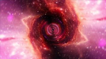 Loop red pink purple hyperspace light speed space