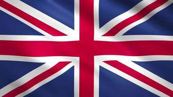 United Kingdom Flag video