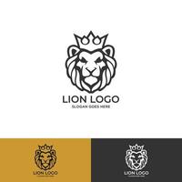 lion logo vector