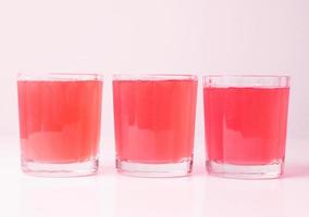 Pink grapefruit saft photo