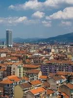 vista aerea de turin foto