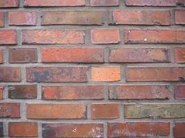 red brick texture background photo