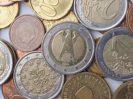 Euro coins, European Union photo