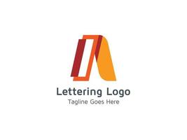 Letter A Logo Design Pro Concept Template Vector Creative