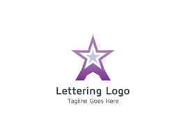 Letter A Logo Design Pro Concept Template Vector Creative