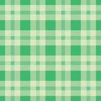 Green seamless pattern cloth graphic simple square tartan pattern vector
