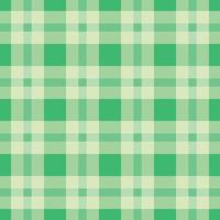 Green seamless pattern cloth graphic simple square tartan pattern vector