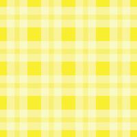 Yellow seamless pattern cloth graphic simple square tartan pattern vector