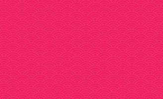Japanese Fan Patterned Background - Pink vector