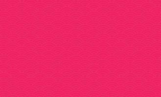 Japanese Fan Patterned Background - Pink vector