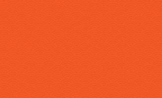 Japanese Fan Patterned Background - Orange vector