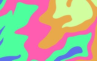 Soft pastel background with fluid shapes. Abstract illustration with colors. photo