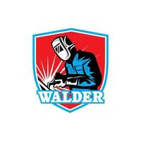 WELDER LOGO , INDUSTRY LOGO VECTOR