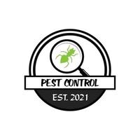 logotipo de control de plagas, logotipo de pesticidas vector