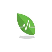 Abstract Leaf Vector , Medical Logo