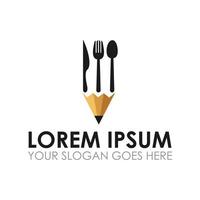 pen food vector , restaurant logo