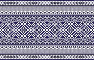 diseño tradicional geométrico étnico oriental para fondo, alfombra, papel pintado, ropa, envoltura, batik, tela, estilo de bordado de ilustración vectorial.