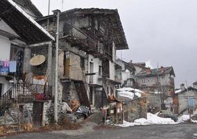 View of Balme, Aosta Valley photo