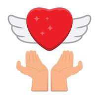 Adobe Love angel vector icon  Which Can Easily Modify Or Edit Artwork