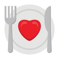 Romantic  dinner vector icon  Which Can Easily Modify Or Edit