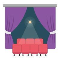 Theater vector icon  Which Can Easily Modify Or Edit