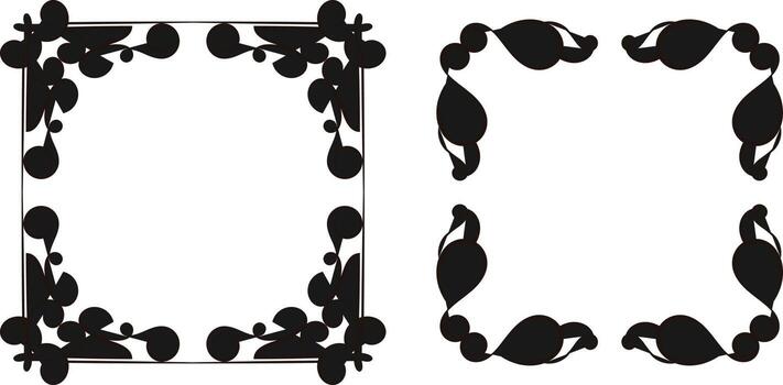 Print ventage round shape, vector illustration with a white background can be for company, industry, web and for others. set of ventage emblem design Batik indonesia is a technique of drawing