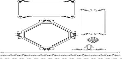 la forma redonda de ventage de impresión, la ilustración vectorial con un fondo blanco puede ser para la empresa, la industria, la web y para otros. conjunto de diseño de emblema de ventage batik indonesia es una técnica de dibujo vector