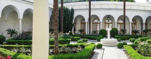 Yalta, Crimea-may 30, 2016 - Architecture and interior design of the Livadia Palace. photo