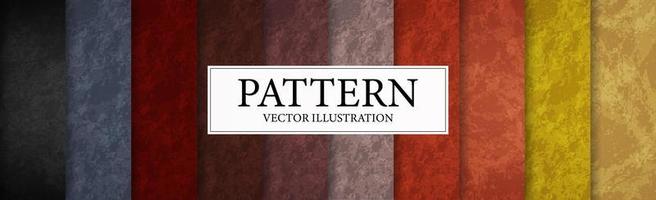 Set of 10 different colorful texture backgrounds - Vector
