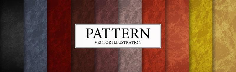 Set of 10 different colorful texture backgrounds - Vector