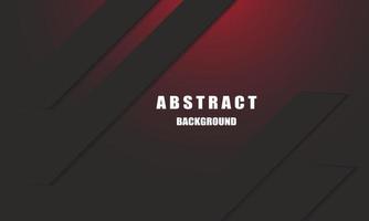 modern abstract black and red line background vector
