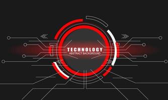 modern technology futuristic background vector illustration