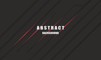 modern abstract black and red line background vector