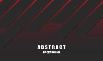 modern abstract black and red line background vector