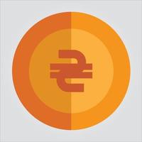 Isolated Hryvna Currency Transparent Scalable Vector Graphic