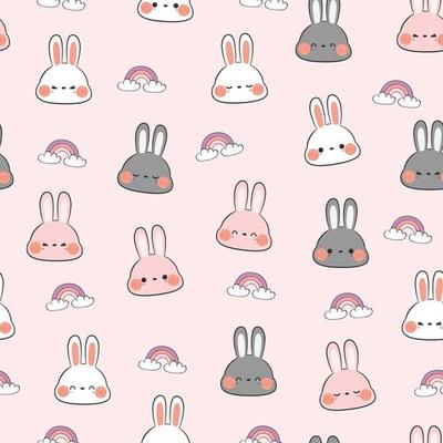 Bunny Head Vector Art, Icons, and Graphics for Free Download