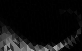 Dark Silver, Gray vector low poly layout.