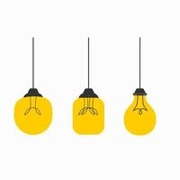 lightbulb idea concept vector