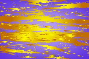 Purple background with abstract gold pattern.Gradient background.Vector illustration vector