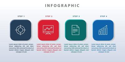 modern design template for infographics vector