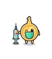 key mascot as vaccinator vector