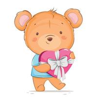 Happy Valentines Day, Funny Bear