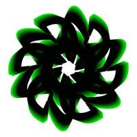 3d abstract logo. Suitable for t-shirts, and so on. vector