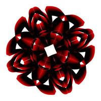 3d abstract logo. Suitable for t-shirts, and so on. vector