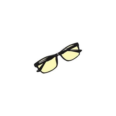 illustration vector design logo minimalist art eyeglasses