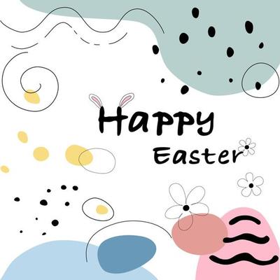 Abstract Easter Pattern Collection