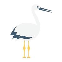 Trendy Ostrich Concepts vector