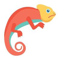 Trendy Lizard Concepts vector