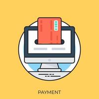 Online banking or payment concept vector